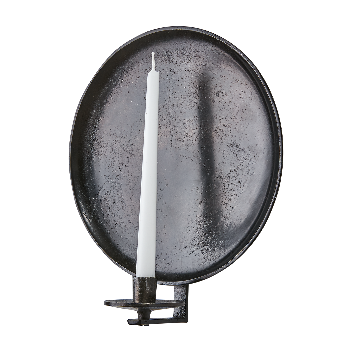 Mörkbrun väggljushållare i aluminium från Affari of Sweden